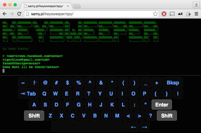 Bien au chaud chez lui, le hacker récupère toutes les données en temps réel.