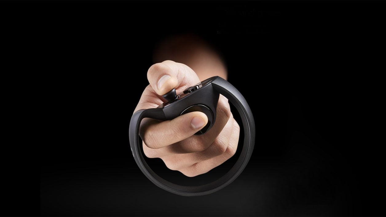 Le contrôleur Oculus Touch