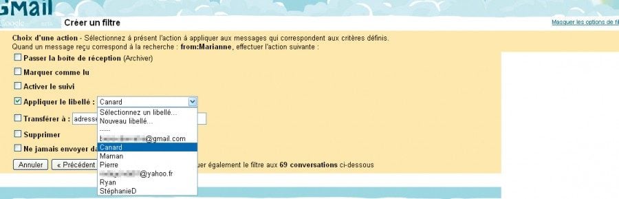 Filtres