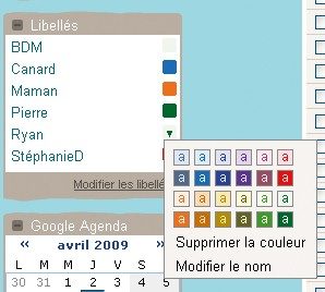 Libellés