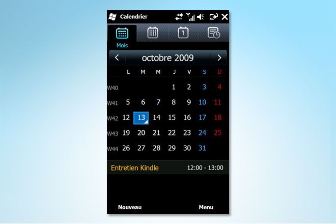 L'agenda de Samsung