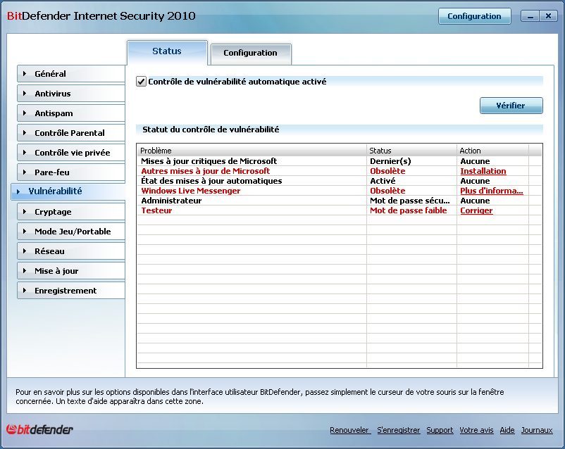 BitDefender n'était pas au rendez-vous