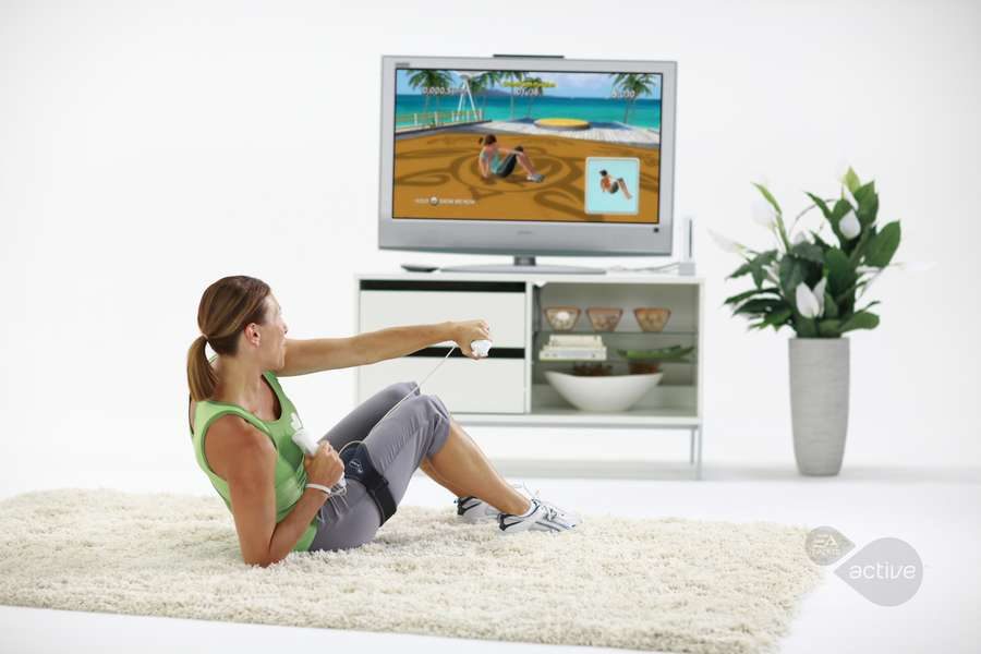 EA Active Fitness +, Abdominaux