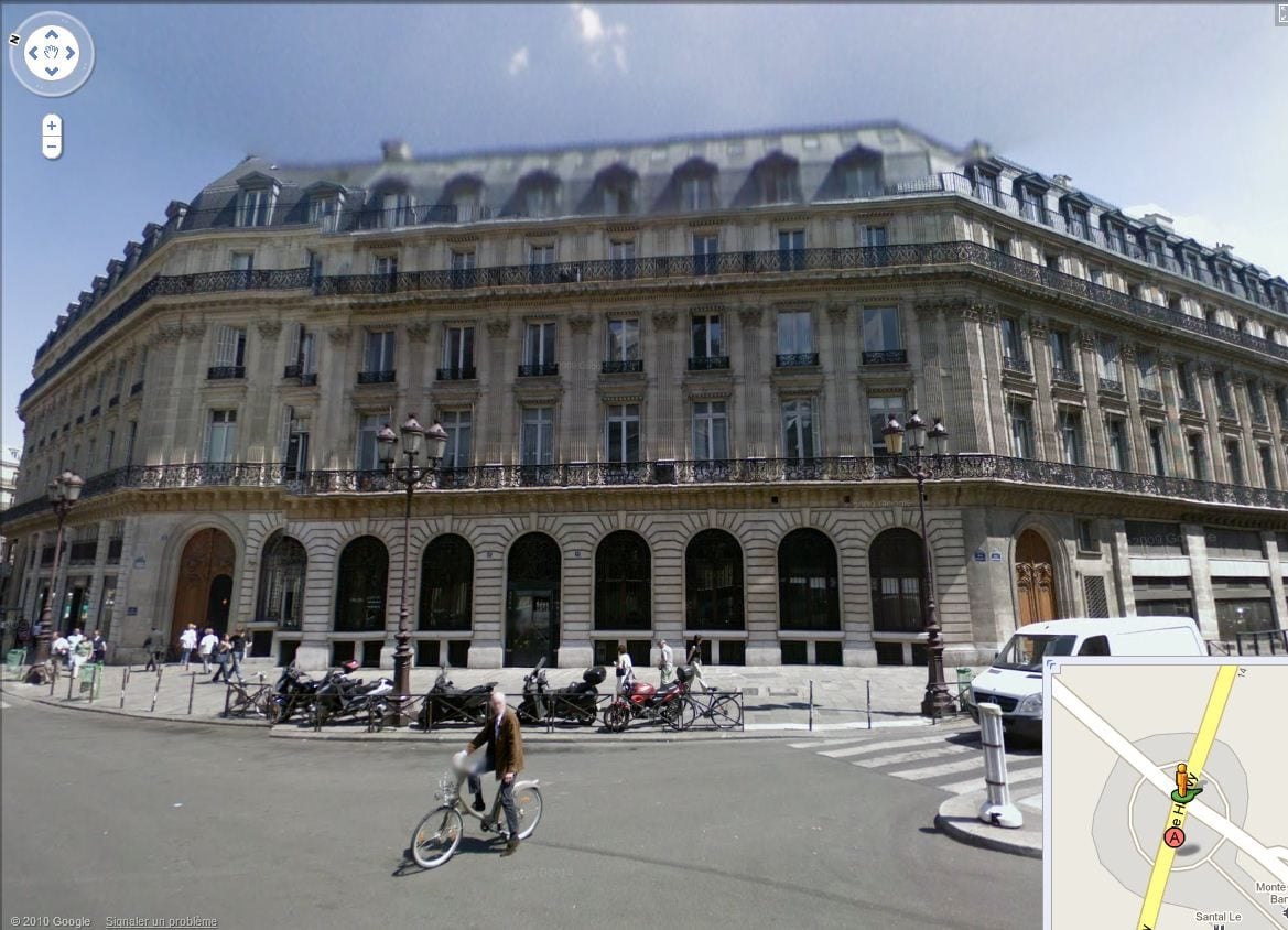 Le bâtiment qui accueillera l'Apple Store.