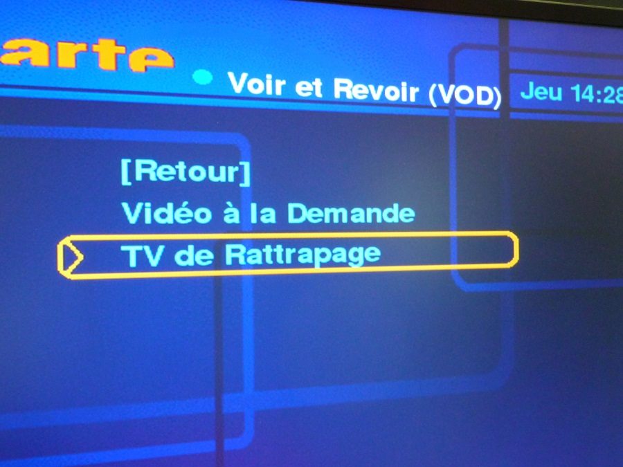 Au choix : de la VOD ou de la télé de rattrapage