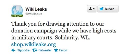 Réponse de Julian Assange