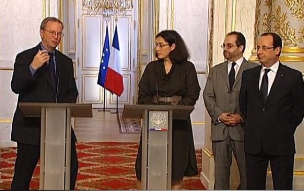 Annonce de l'accord entre Google et les éditeurs de presse