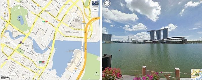 Singapour fait partie des nouvelles destinations disponibles dans Street View.