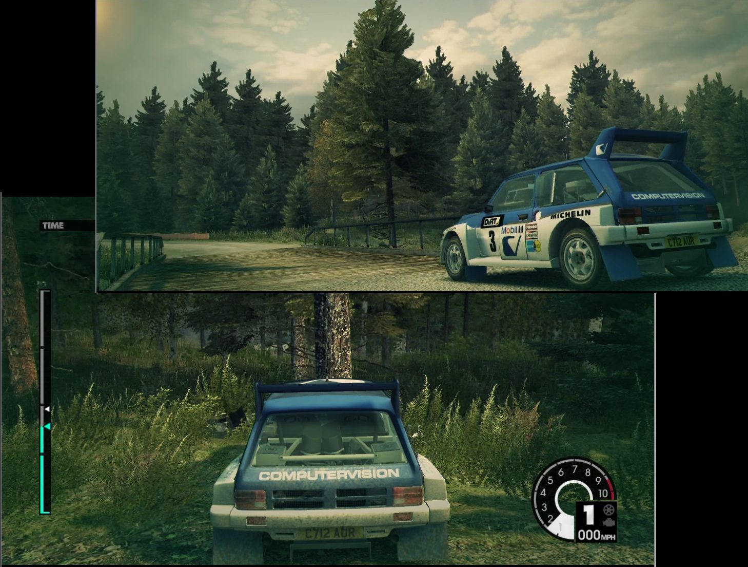 À la différence de Steam, le Cloud ne nécessite pas de machine puissante pour jouer à des jeux récents. Ici, Dirt 3 avec une puce graphique de 2004 !