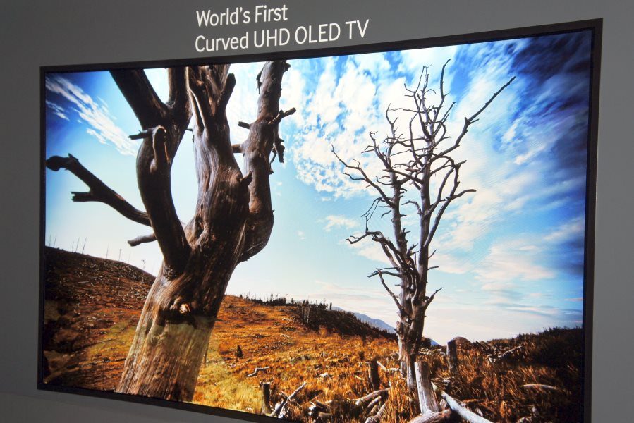 Samsung OLED UHD courbé