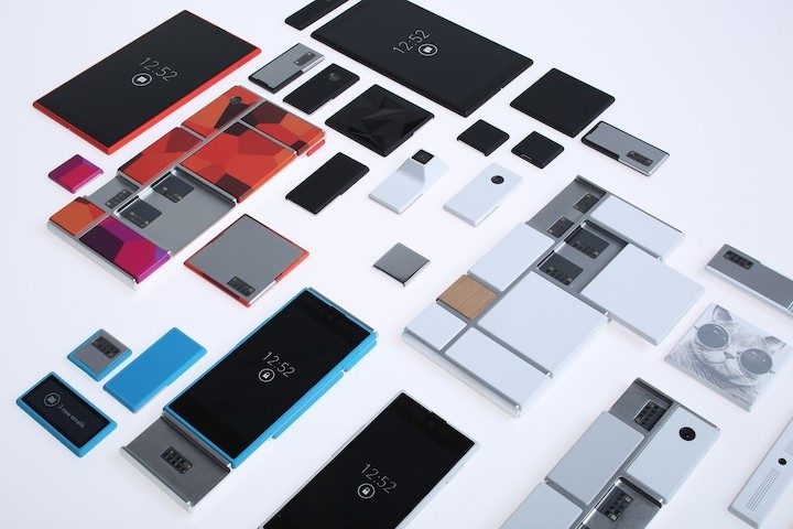 Premiers prototypes du smartphone modulaire Motorola Ara