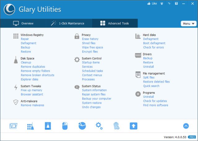 Glary Utilities