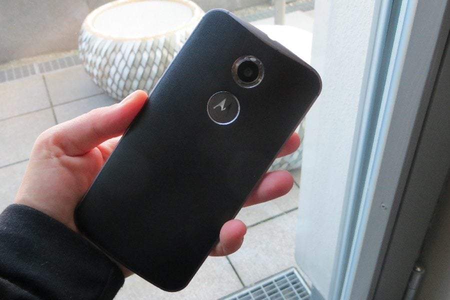 Arrière du Moto G
