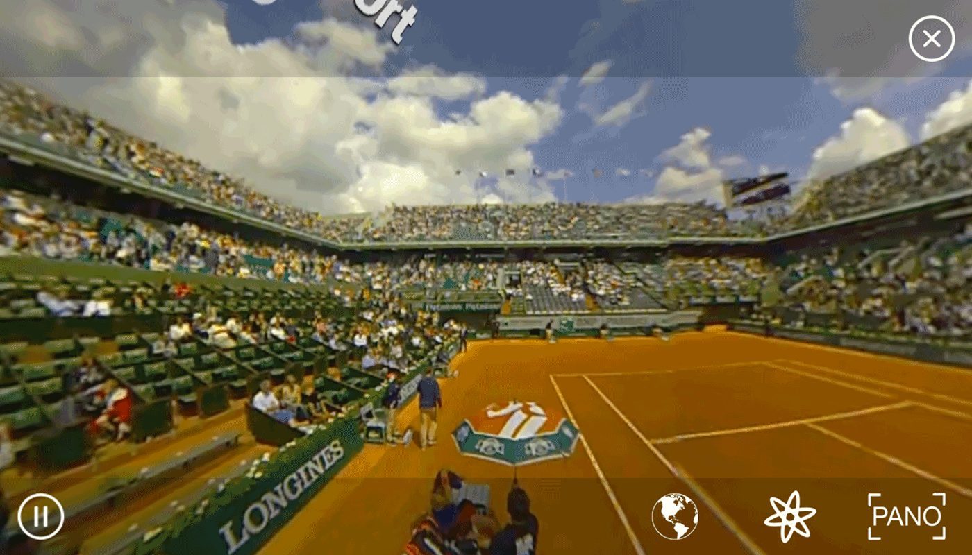 Le mode 360 simple