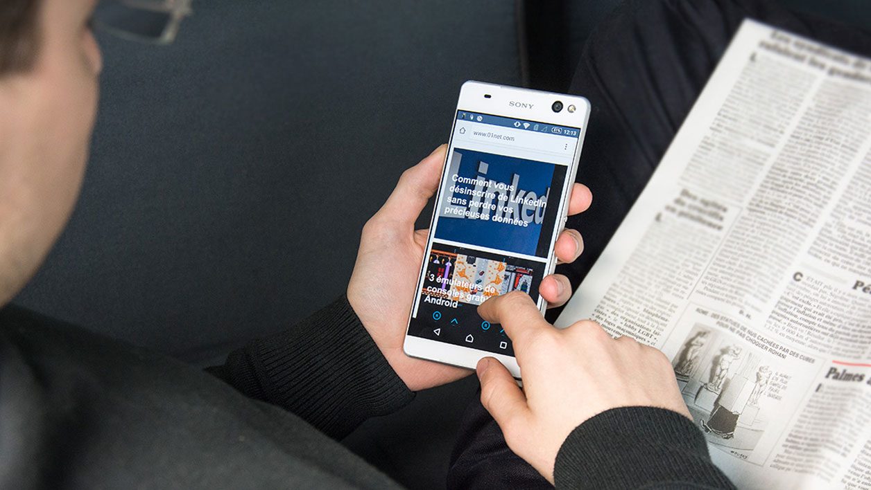 Lire le test du Sony Xperia C5 Ultra sur 01net.com