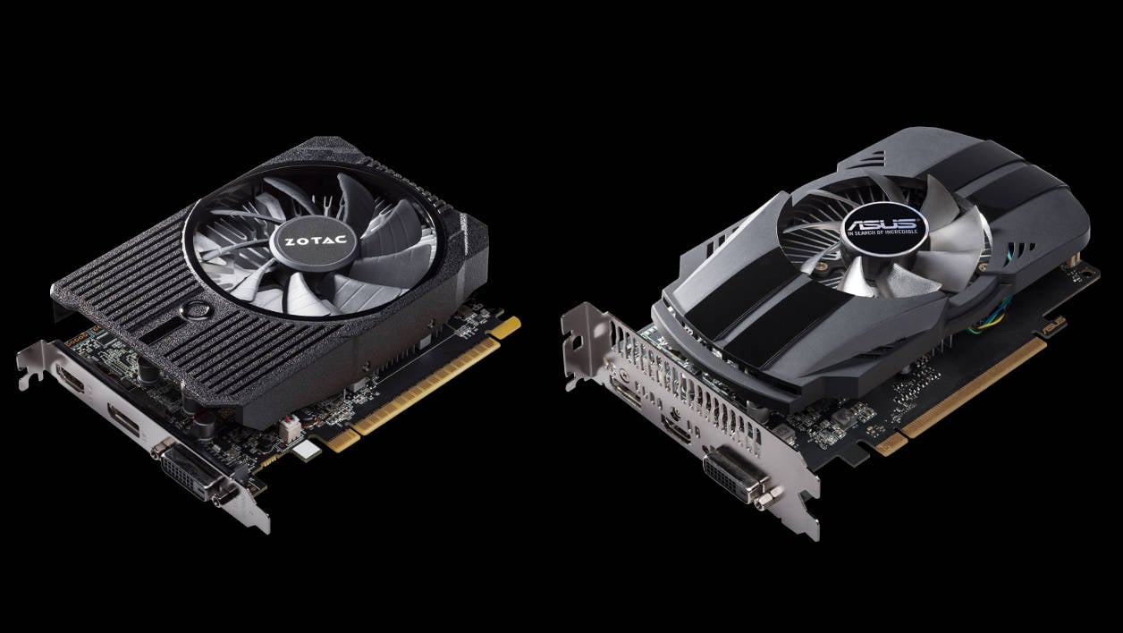 Asus et Zotac GeForce GTX 1050 et 1050 Ti