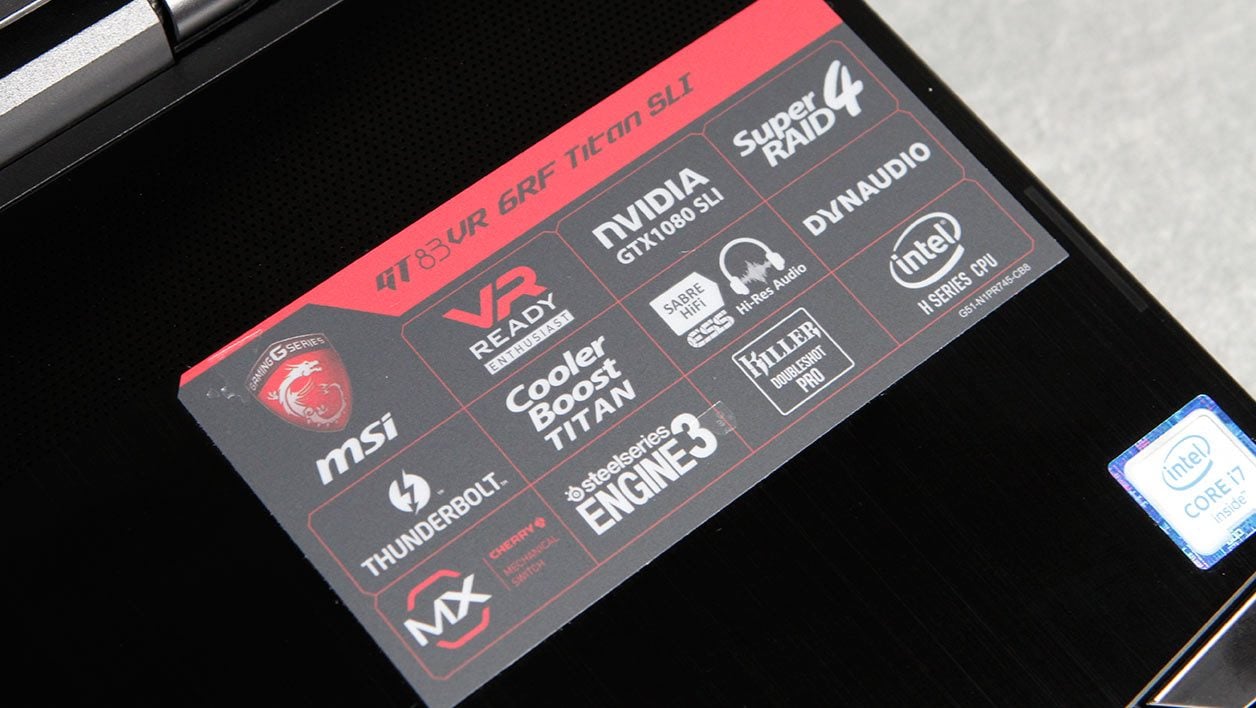 MSI GT83VR 6RF Titan SLI