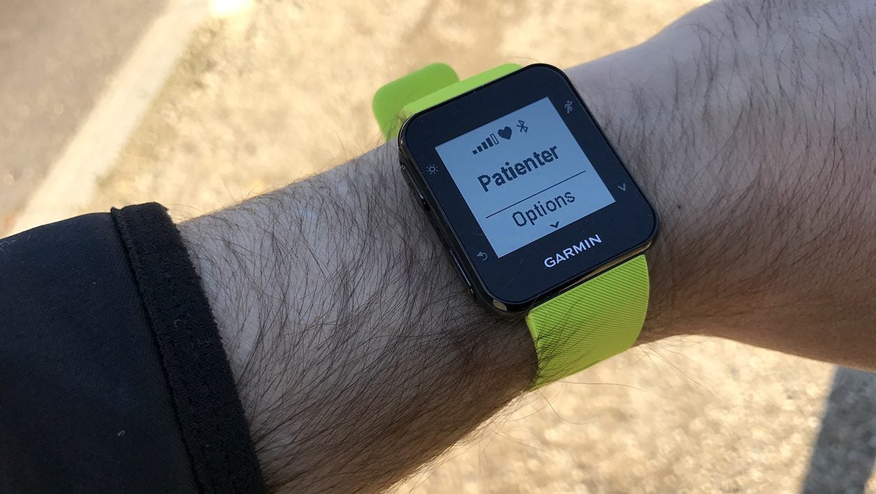 La Garmin Forerunner 35