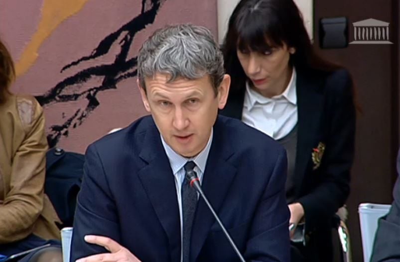 Maxime Lombardini, le DG d'Iliad, auditionné ce 1er février à l'Assemblée Nationale.