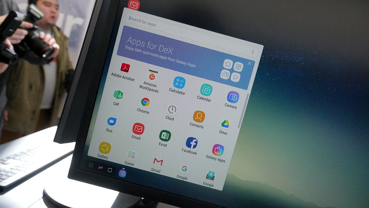 Les applications compatibles avec DeX