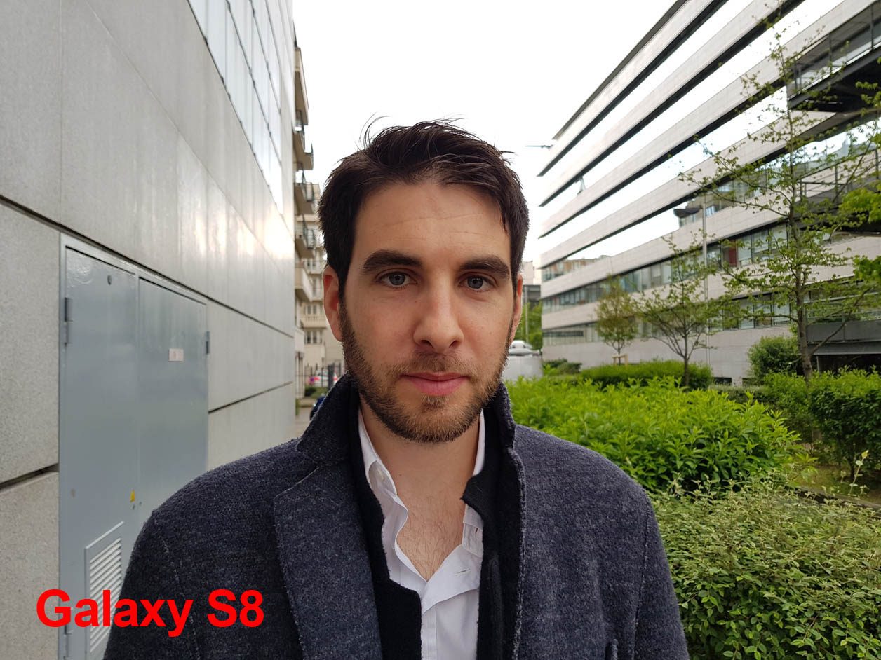 Photo prise avec le Galaxy S8
