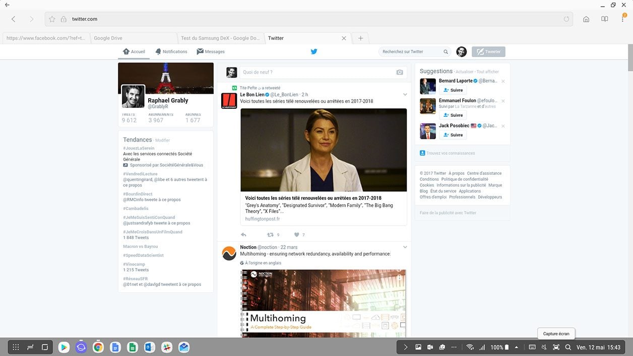 Samsung Internet sauve la mise