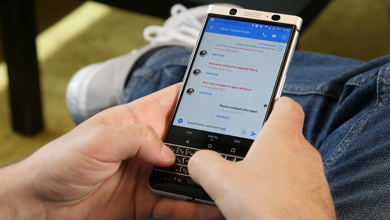 Le BlackBerry KEYone