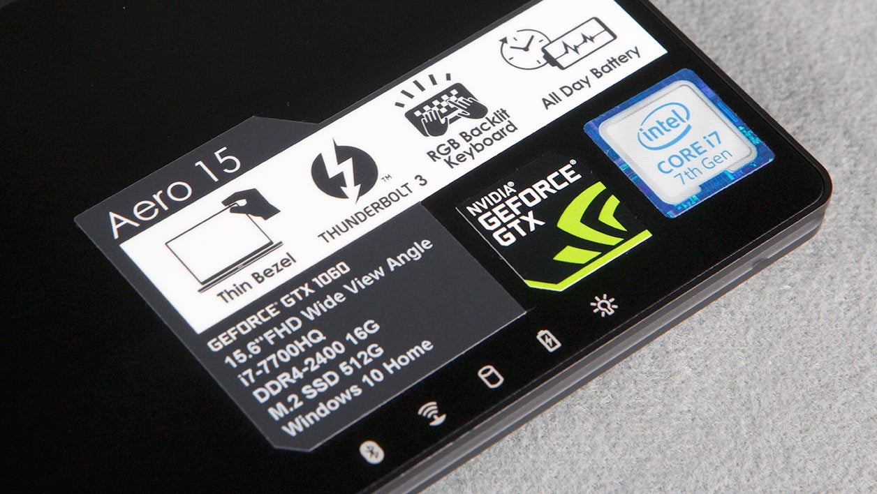 Gigabyte Aero 15