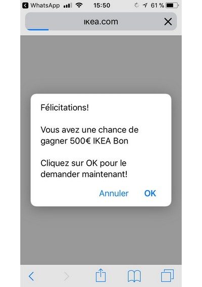 Le second message.