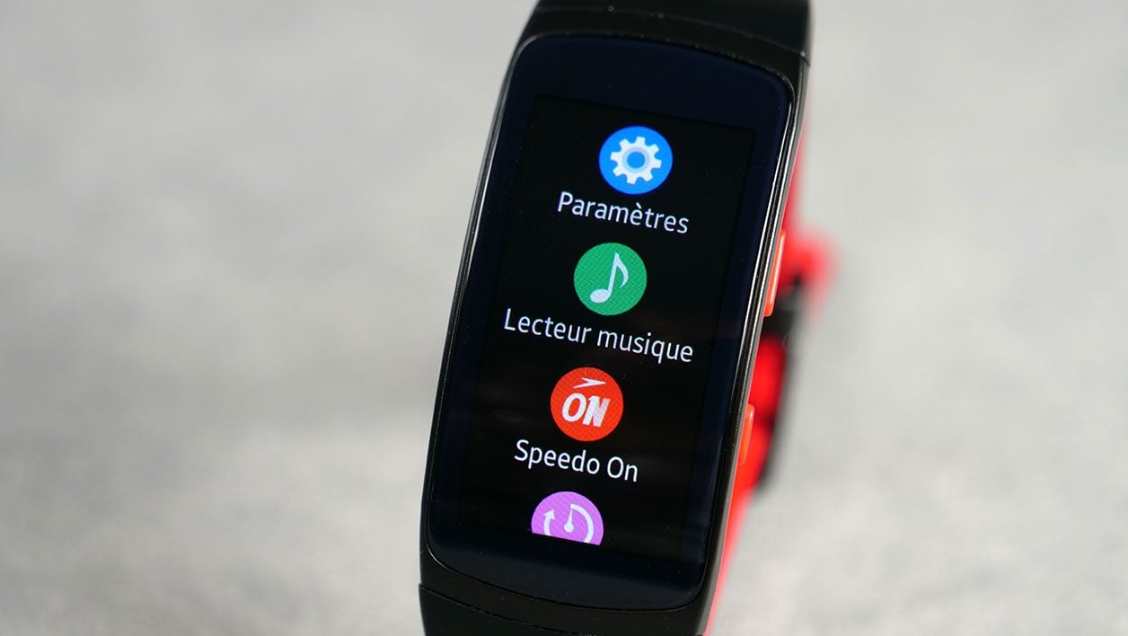 Le Samsung Gear Fit2 Pro