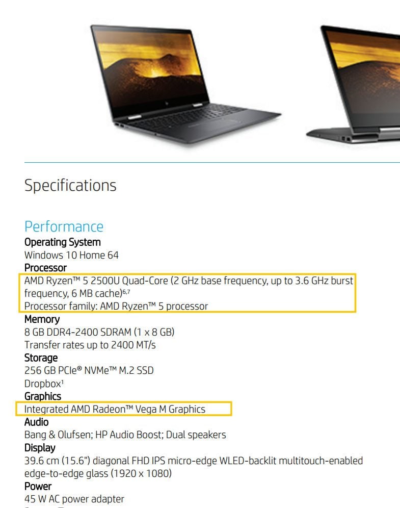 Envy 13 x360 Ryzen 5
