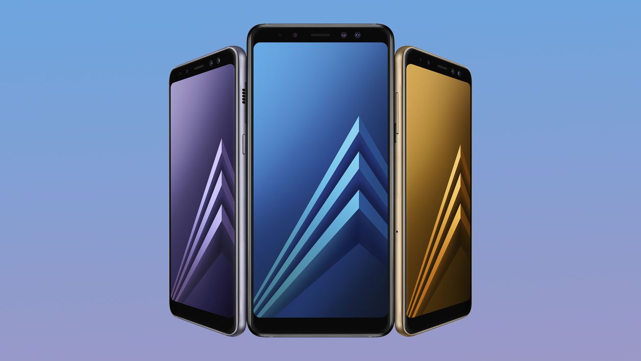 Les Samsung Galaxy A8 et Galaxy A8+