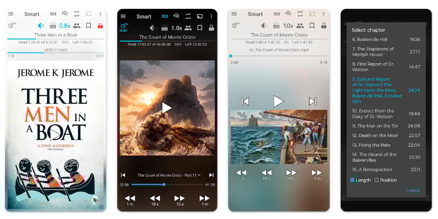 Smart Audiobook Player App