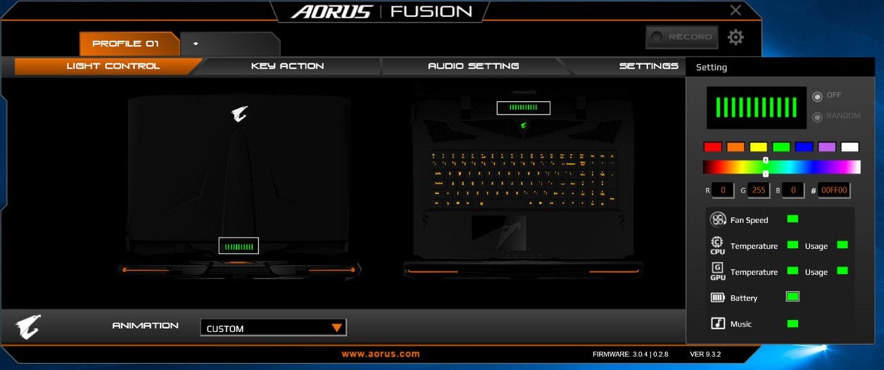 Gigabyte Aorus X9 v7