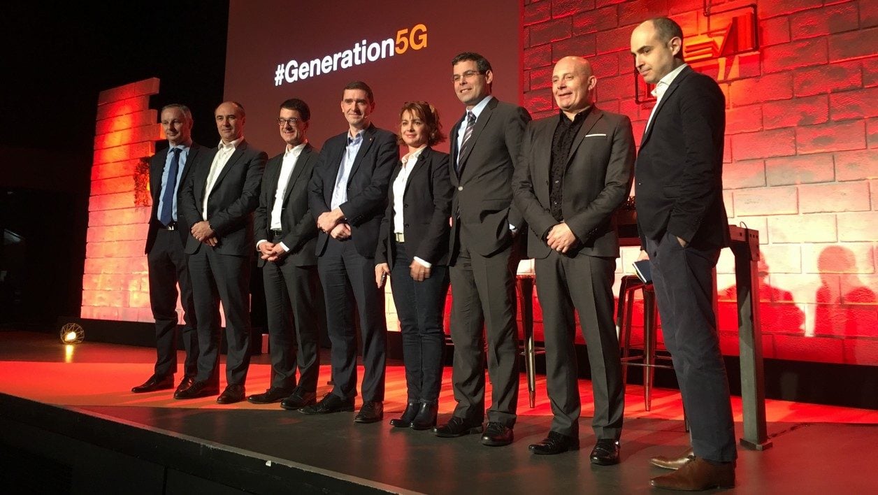 Orange et ses partenaires 5G.