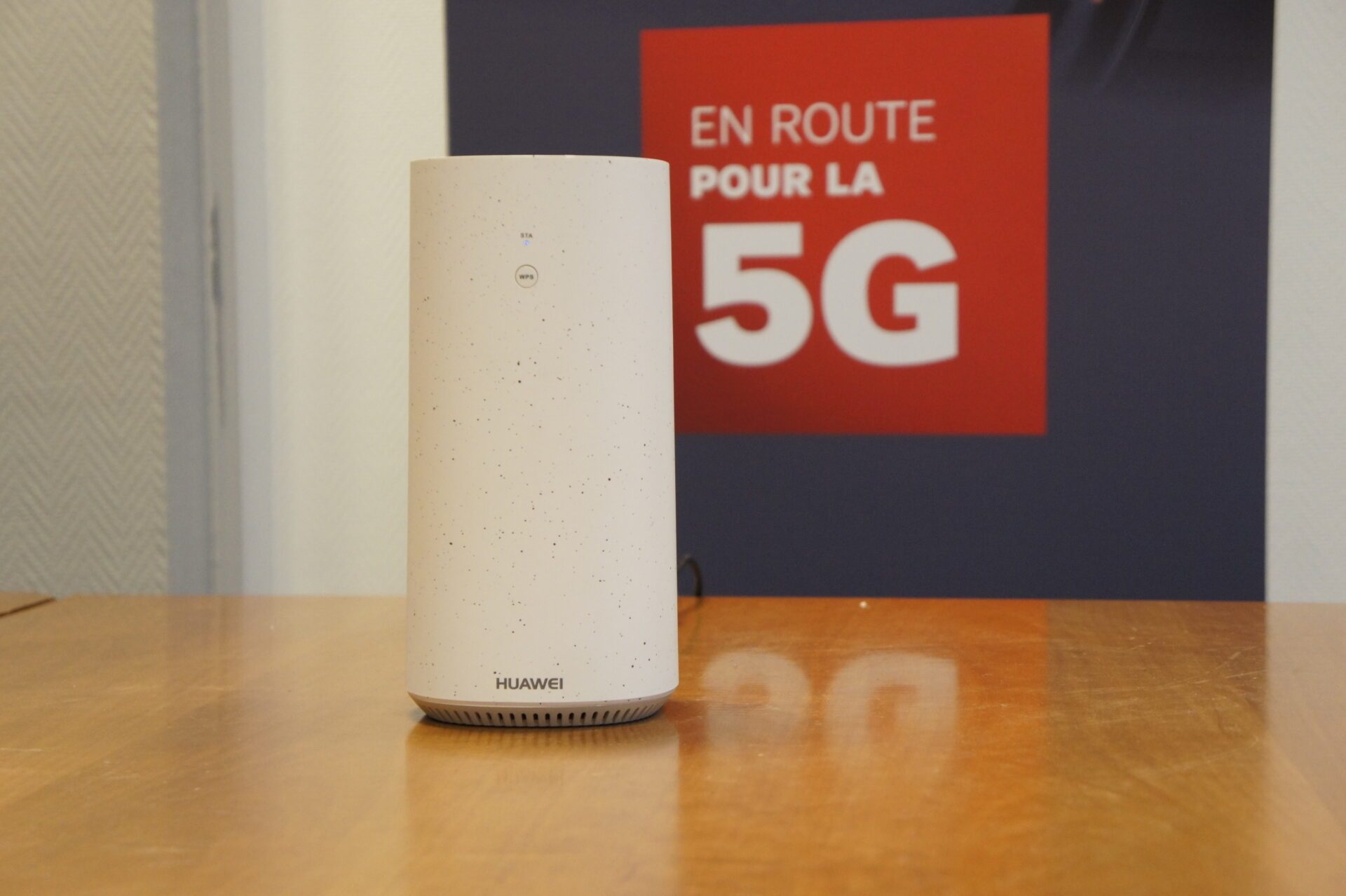 Le routeur pré-commercial 5G de Huawei.