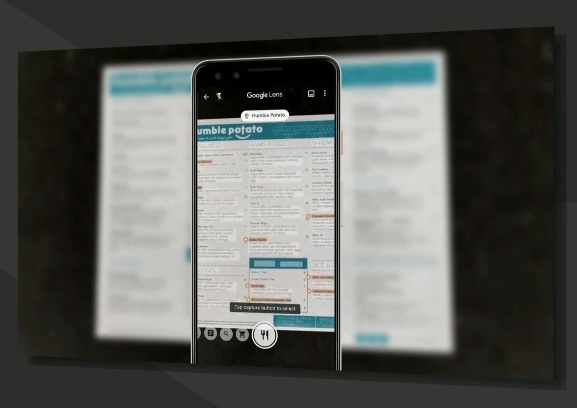 Le menu sera surligné par Lens pour indiquer les plats les plus populaires d'un restaurant.