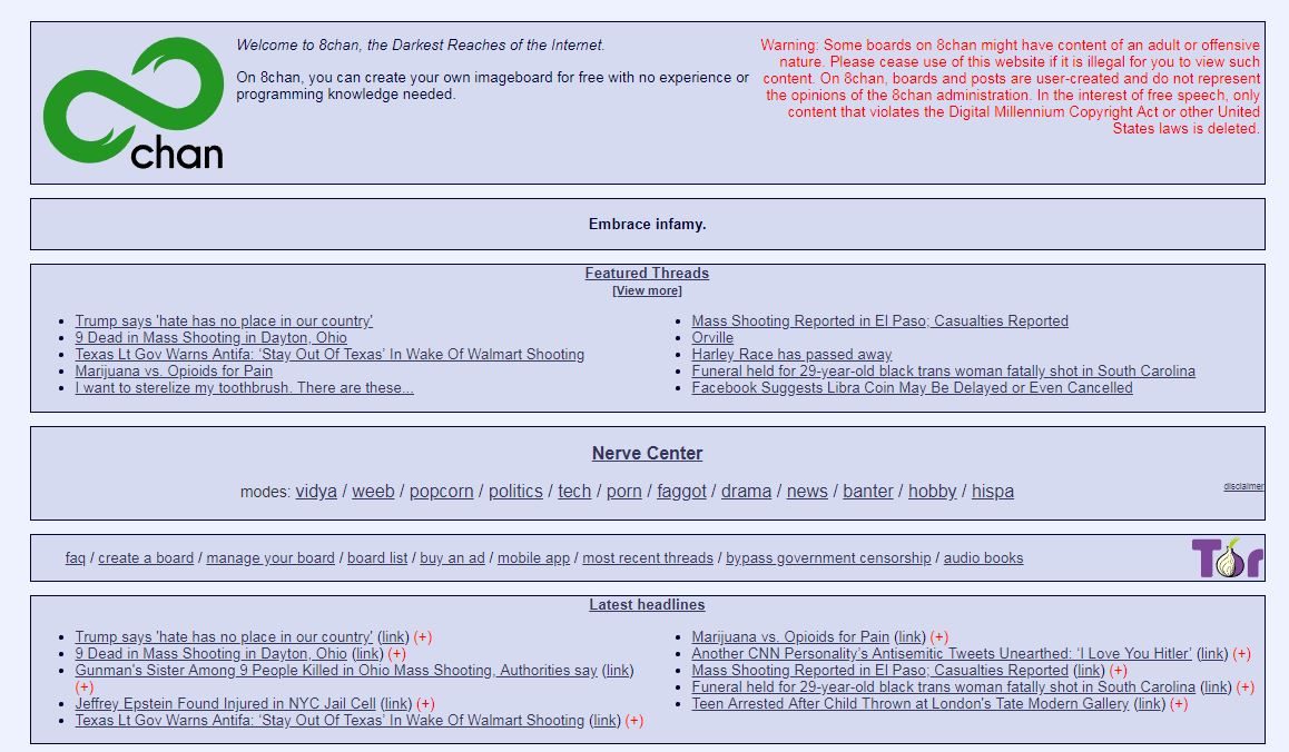 Le forum 8chan
