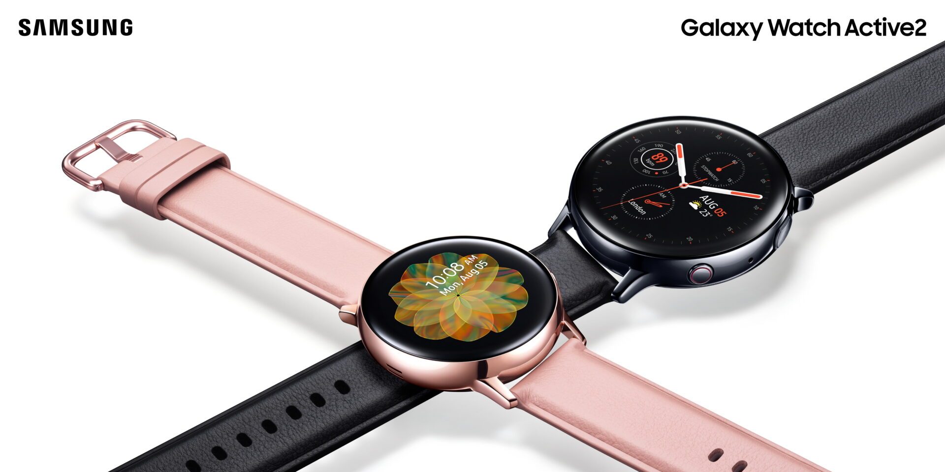 La Galaxy Watch Active2.