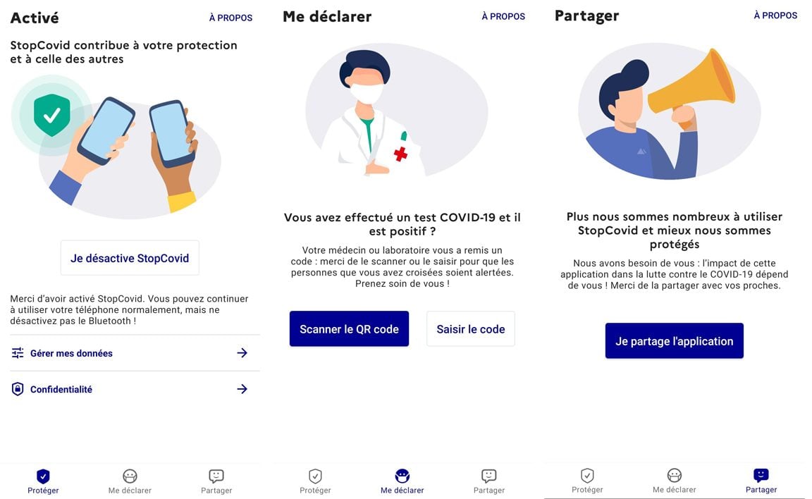 L'application StopCovid.