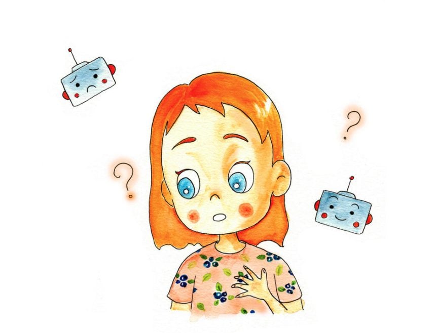 Le conte Hayo le petit robot. 