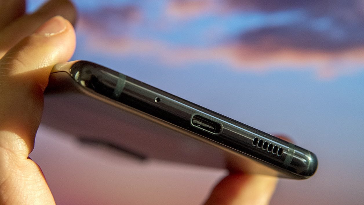 Le connecteur USB Type-C.
