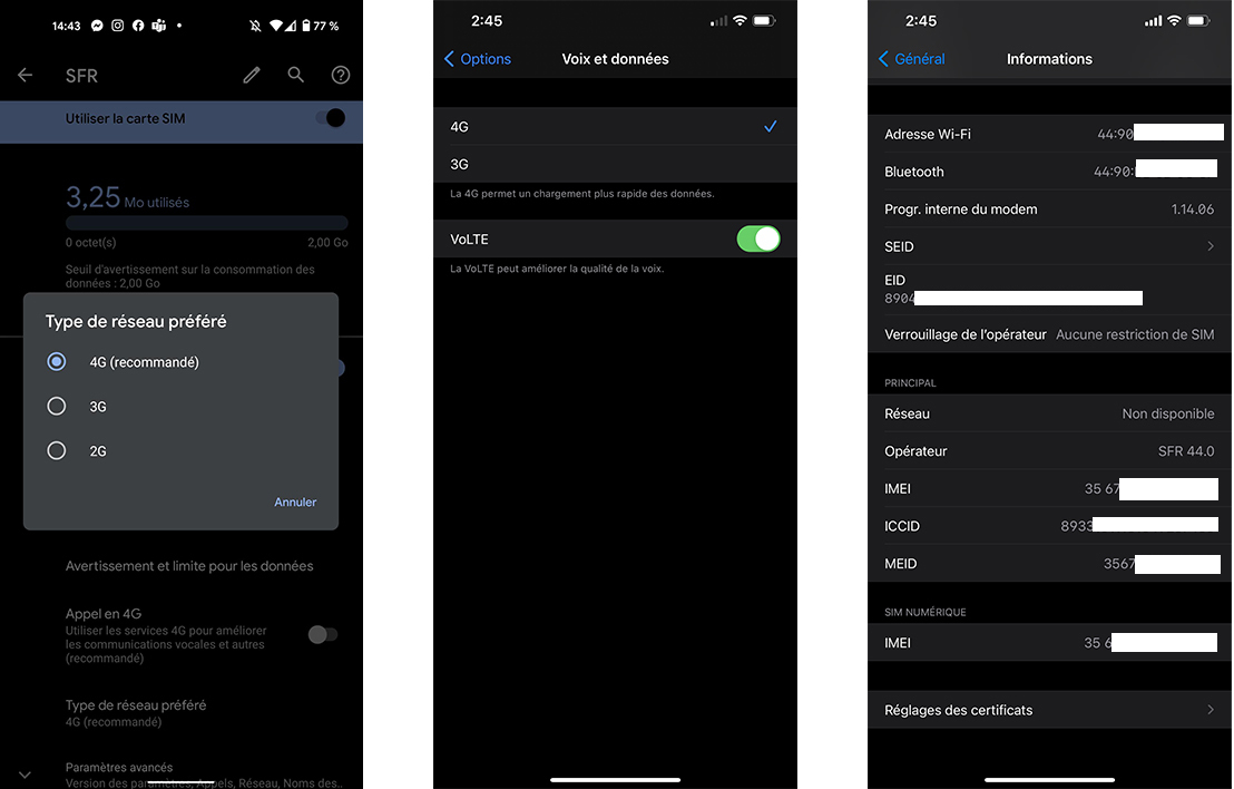 Le réseau 5G de SFR à Nice n'est pas capté par tous les smartphones compatibles 5G pour le moment.