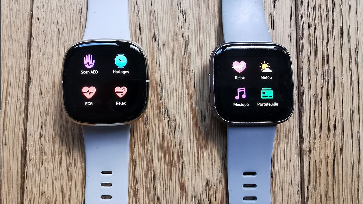 Fitbit Sense vs Fitbit Versa 2