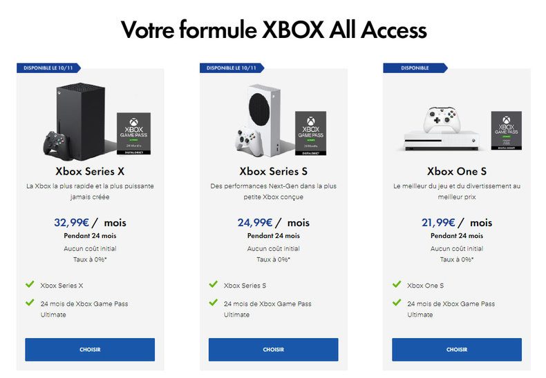 Micromania XboxAllAccess