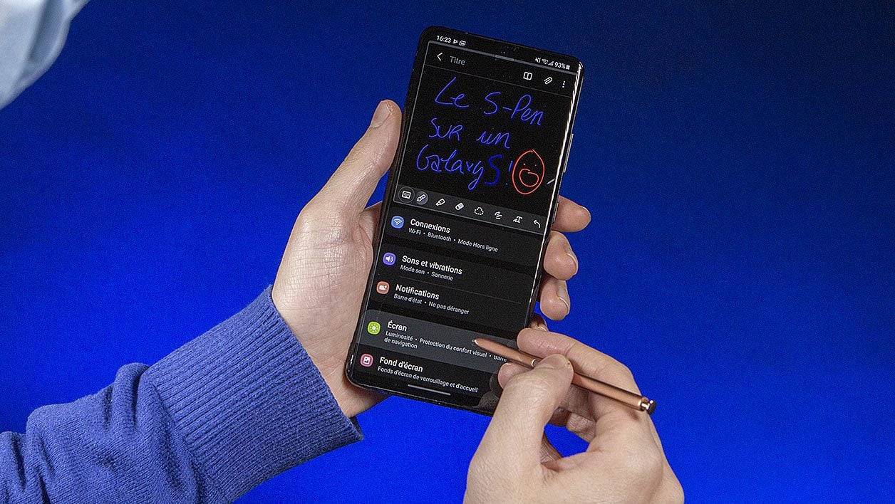 Il n'y a quasiment aucune différence entre un S21 Ultra et un Galaxy Note.