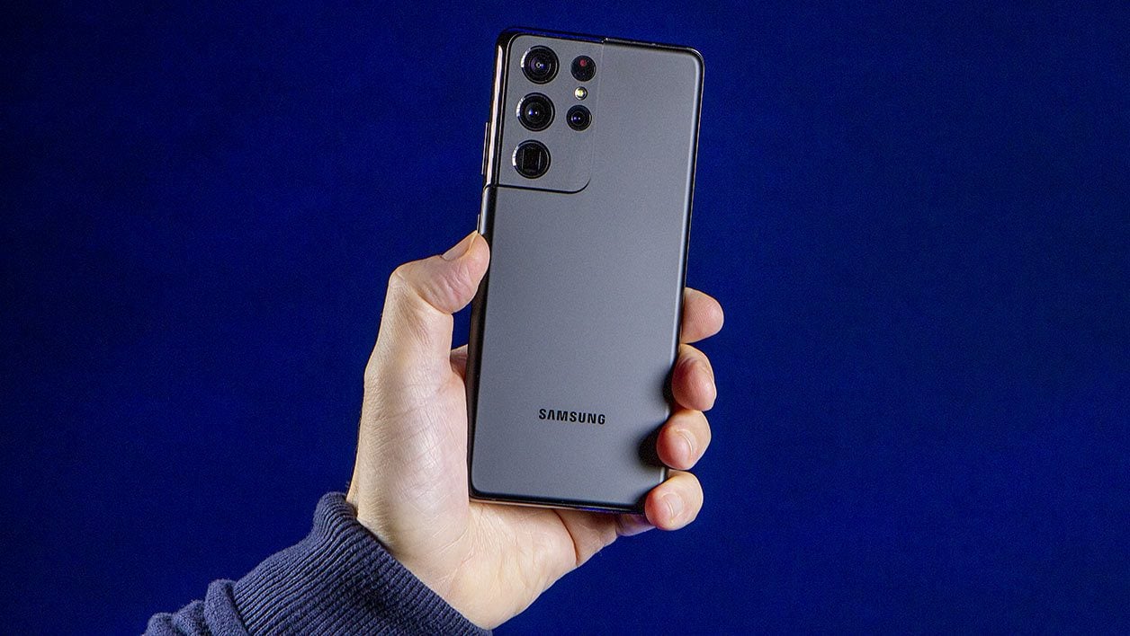Le dos du Galaxy S21 Ultra.