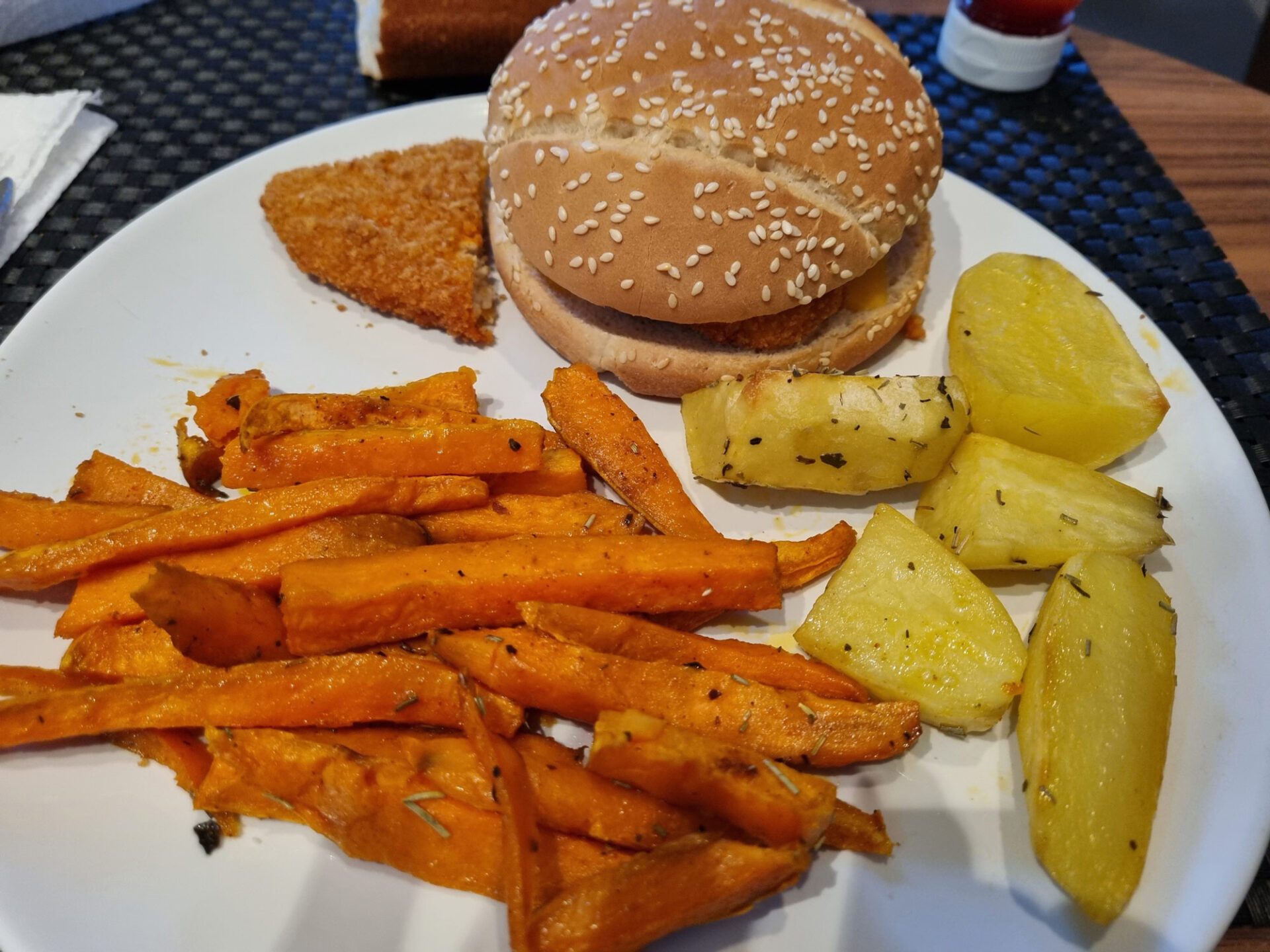 Assiette au grand-angle