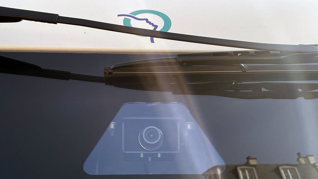 Les caméras servent d'appoint aux Lidars et radars de la navette autonome. 