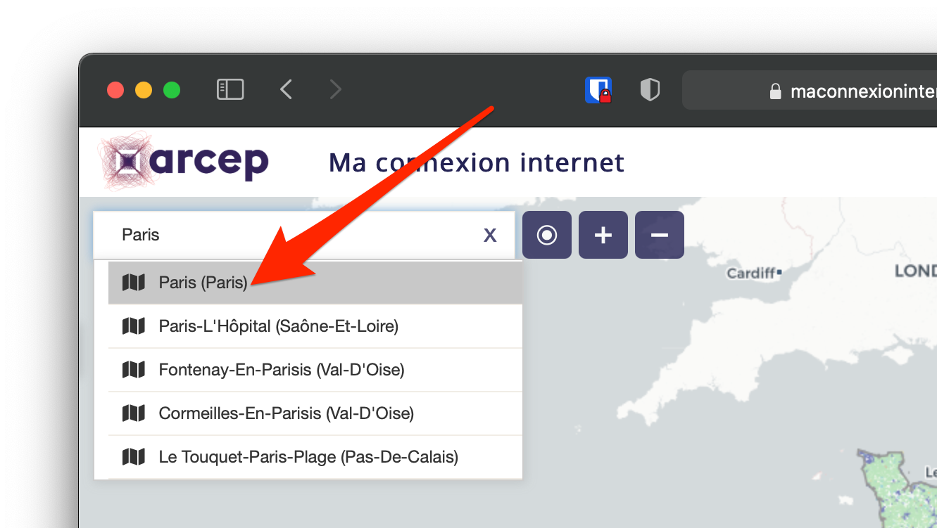 ma connexion internet